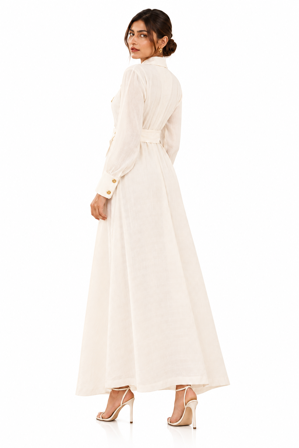 Ivory Grace Shirt Maxi