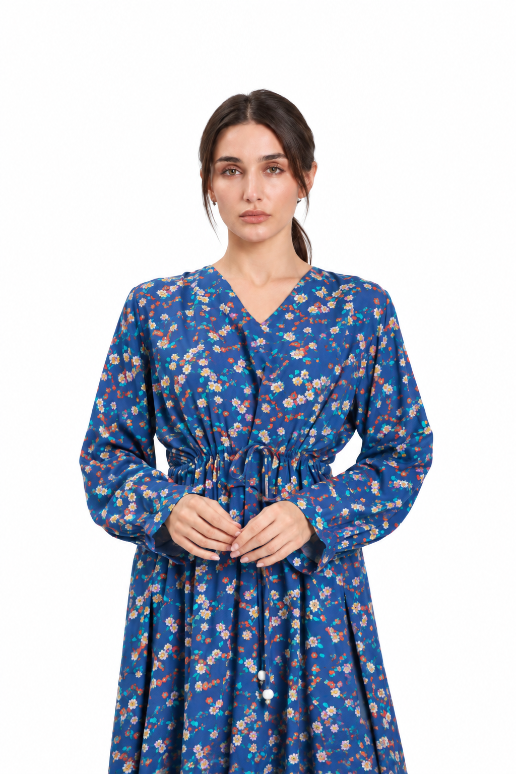 Floral high-low Tunic Shirt
