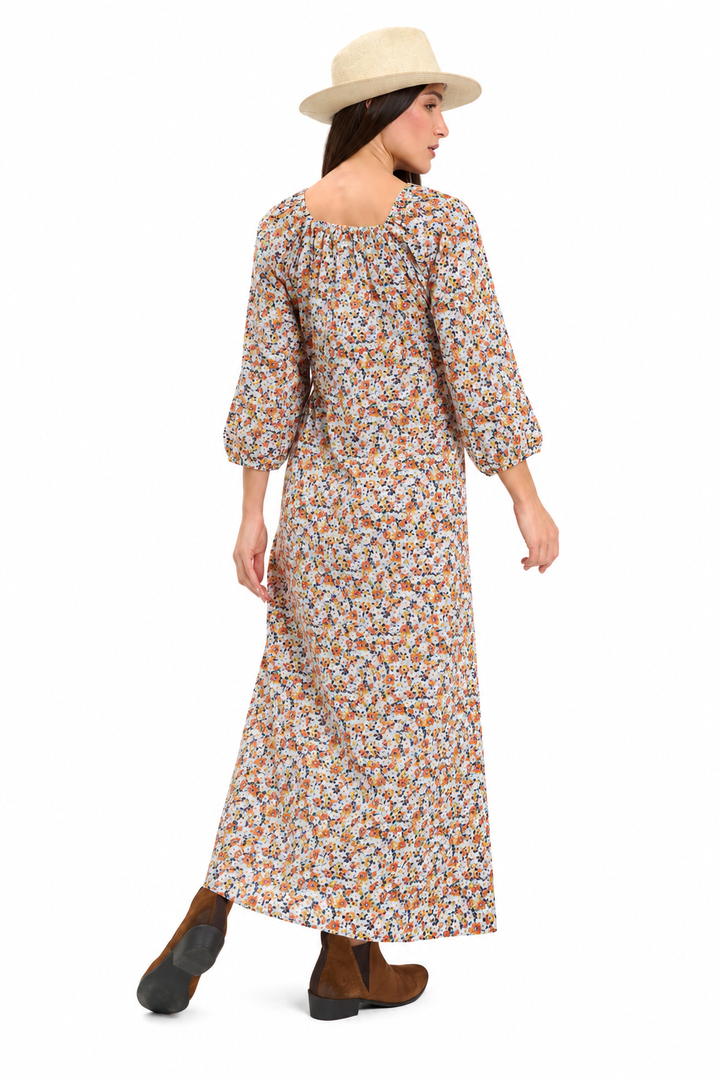 Boho-style floral Maxi Dress
