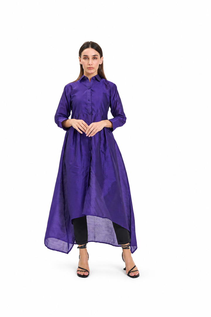Purple high-low shirt  Dress