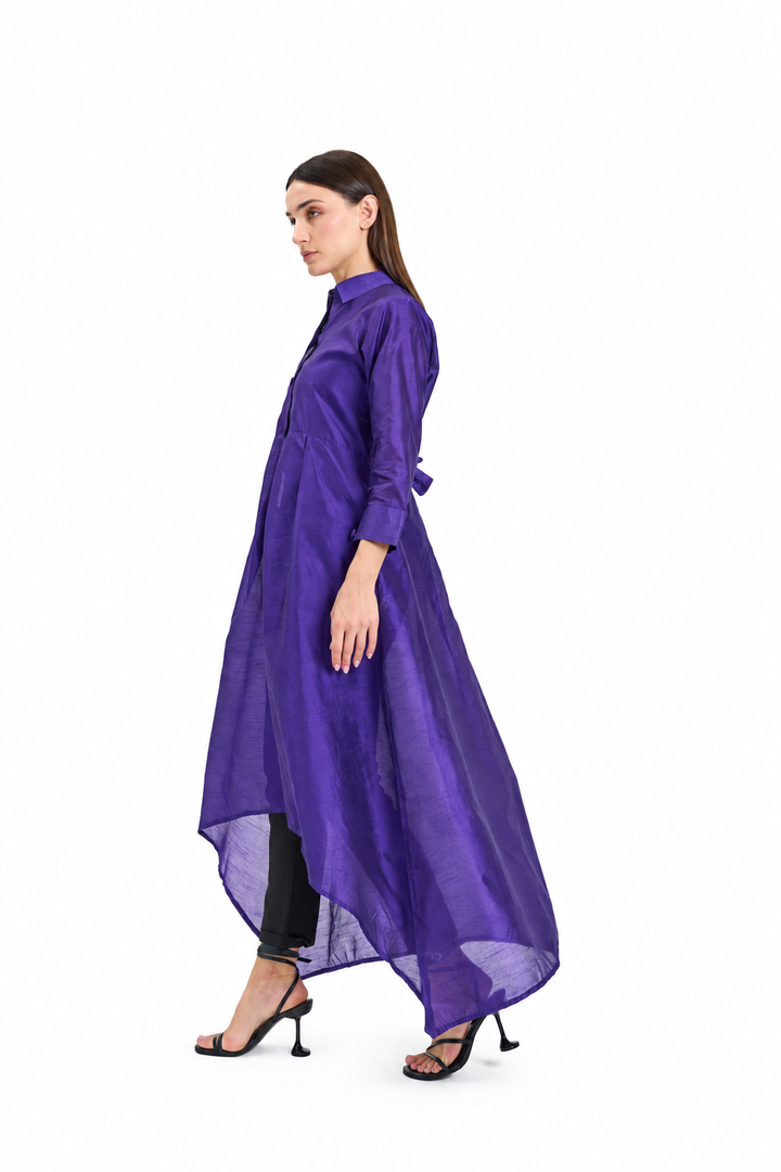 Purple high-low shirt  Dress