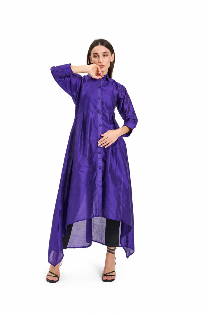 Purple high-low shirt  Dress
