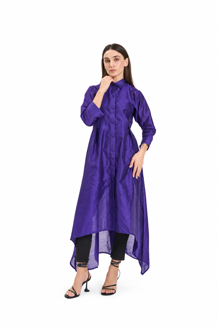 Purple high-low shirt  Dress