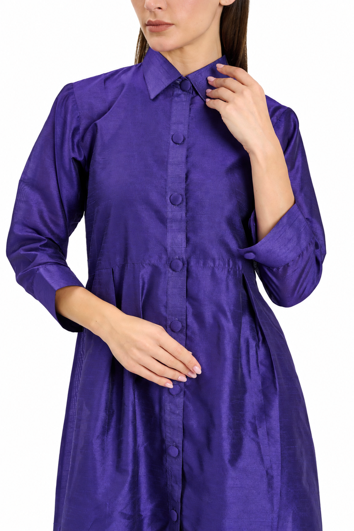 Purple high-low shirt  Dress