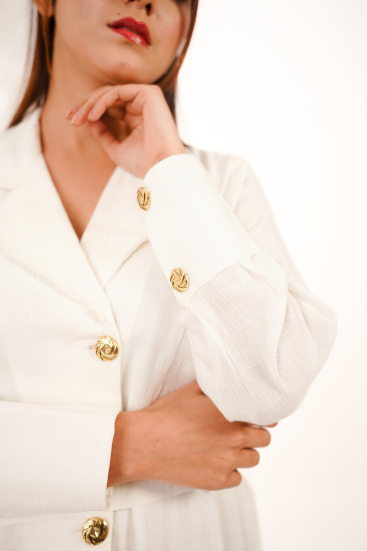 Ivory Grace Shirt Maxi