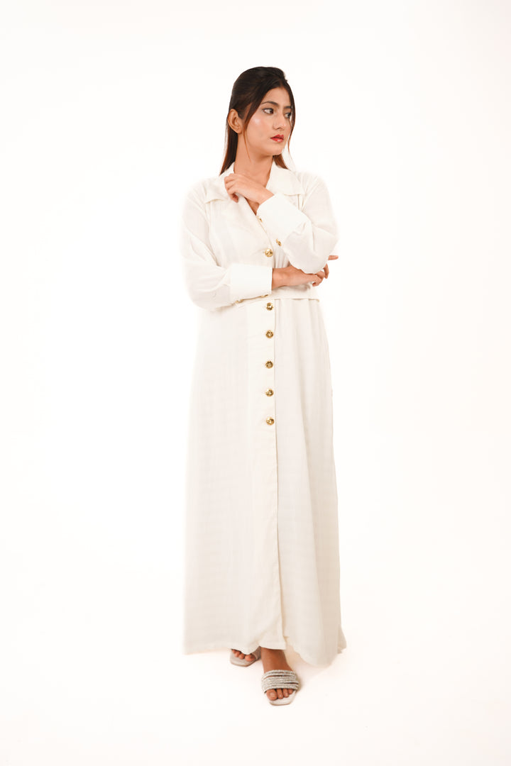 Ivory Grace Shirt Maxi