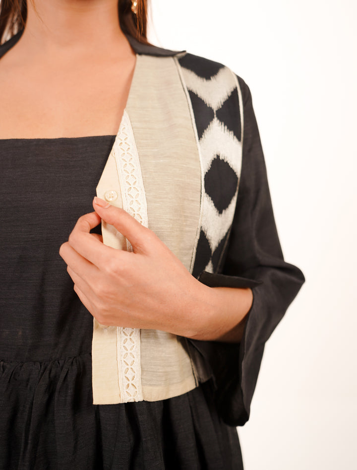 Noir Aura Jacket Set