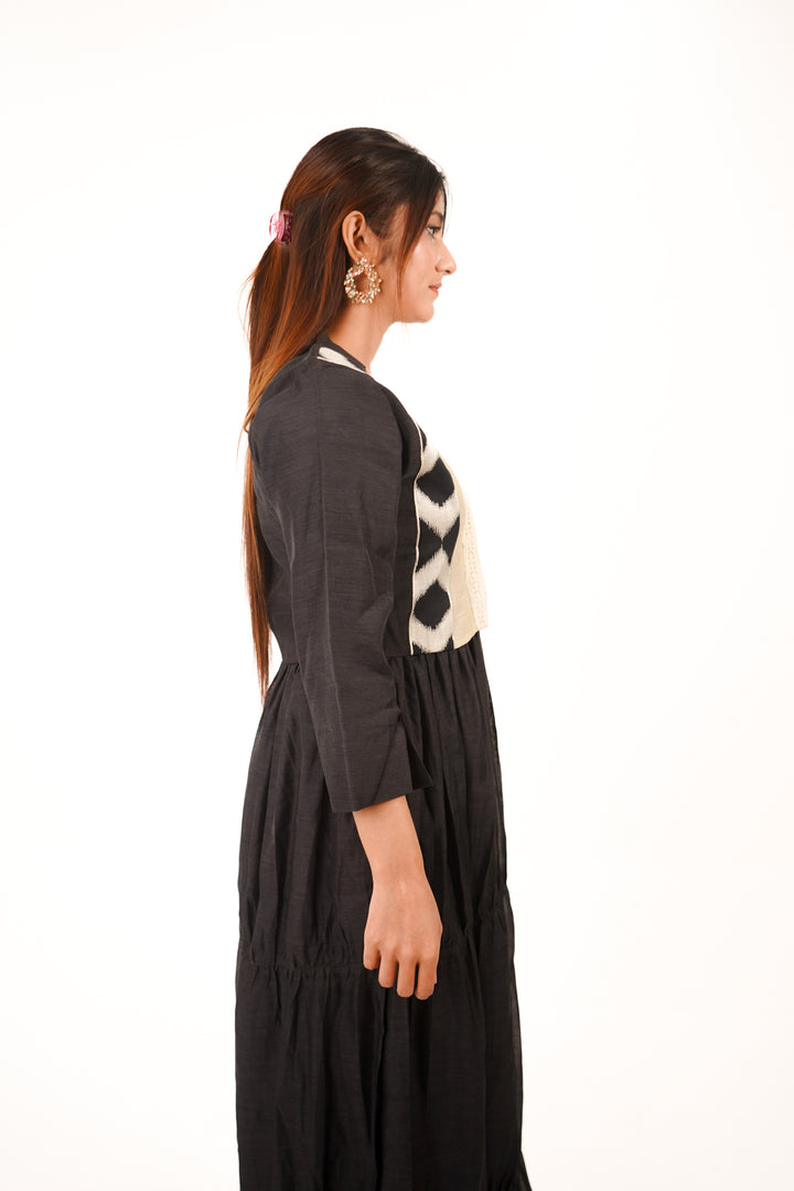 Noir Aura Jacket Set