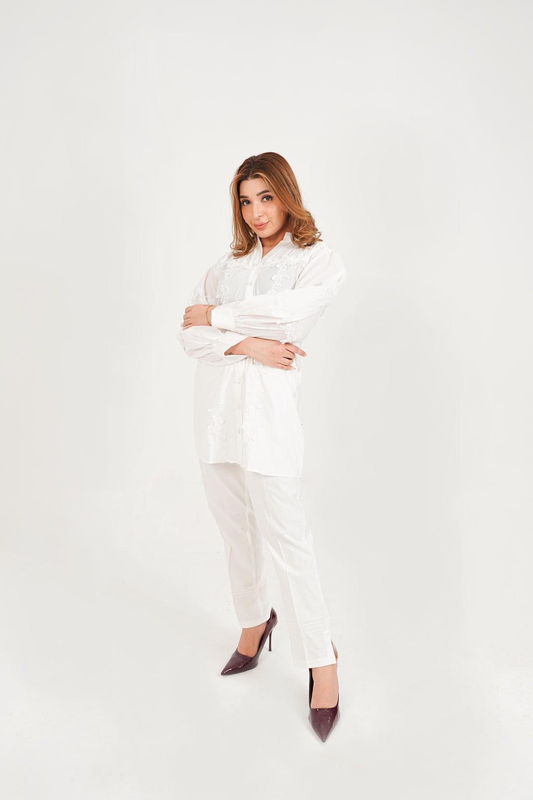 Ivory Poise Co-Ord Set