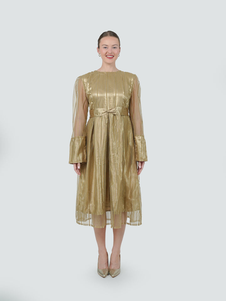 Golden Lumière Dress