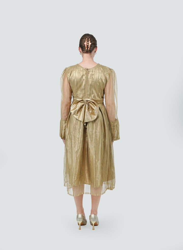Golden Lumière Dress