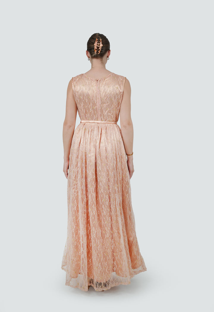 Blush Dusk Lace Gown