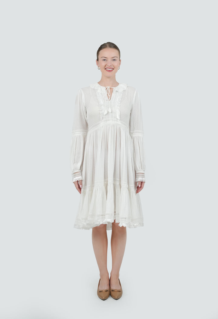 Ivory Muse Vintage Lace Dress
