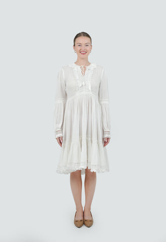 ANQ-10033-Ivory Muse Vintage Lace Dress