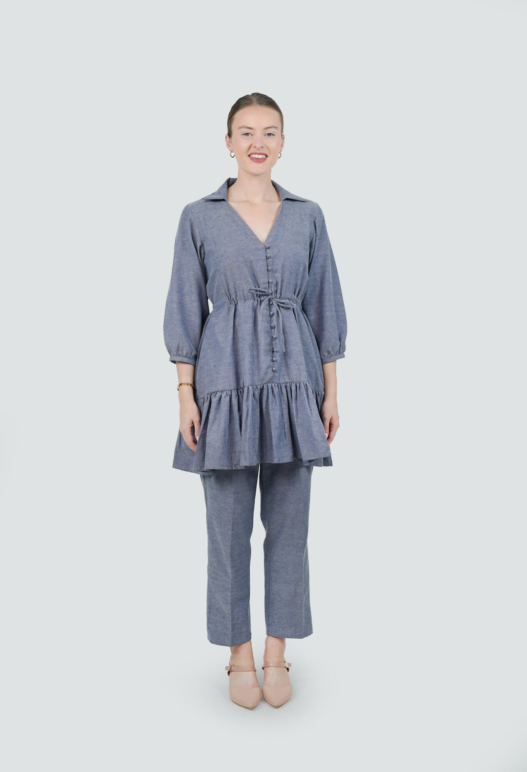 Lake Blue Denim Co Ord Set