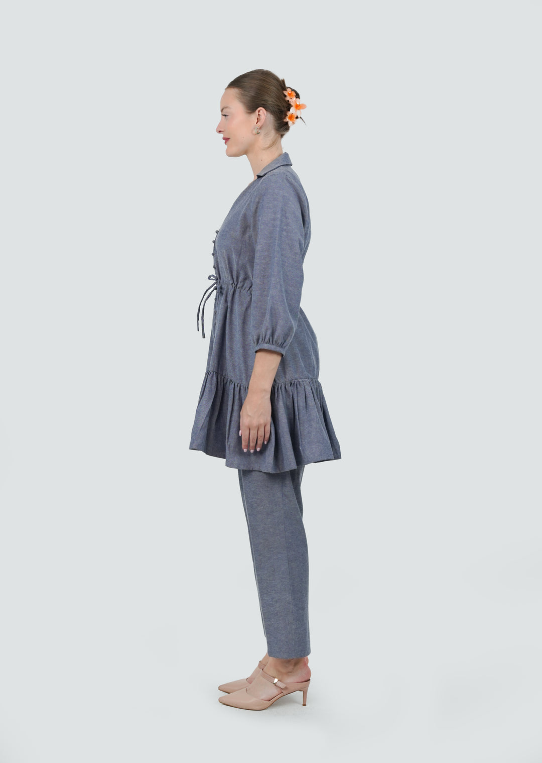 Lake Blue Denim Co Ord Set