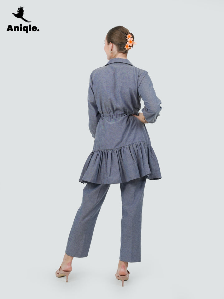 Lake Blue Denim Co Ord Set