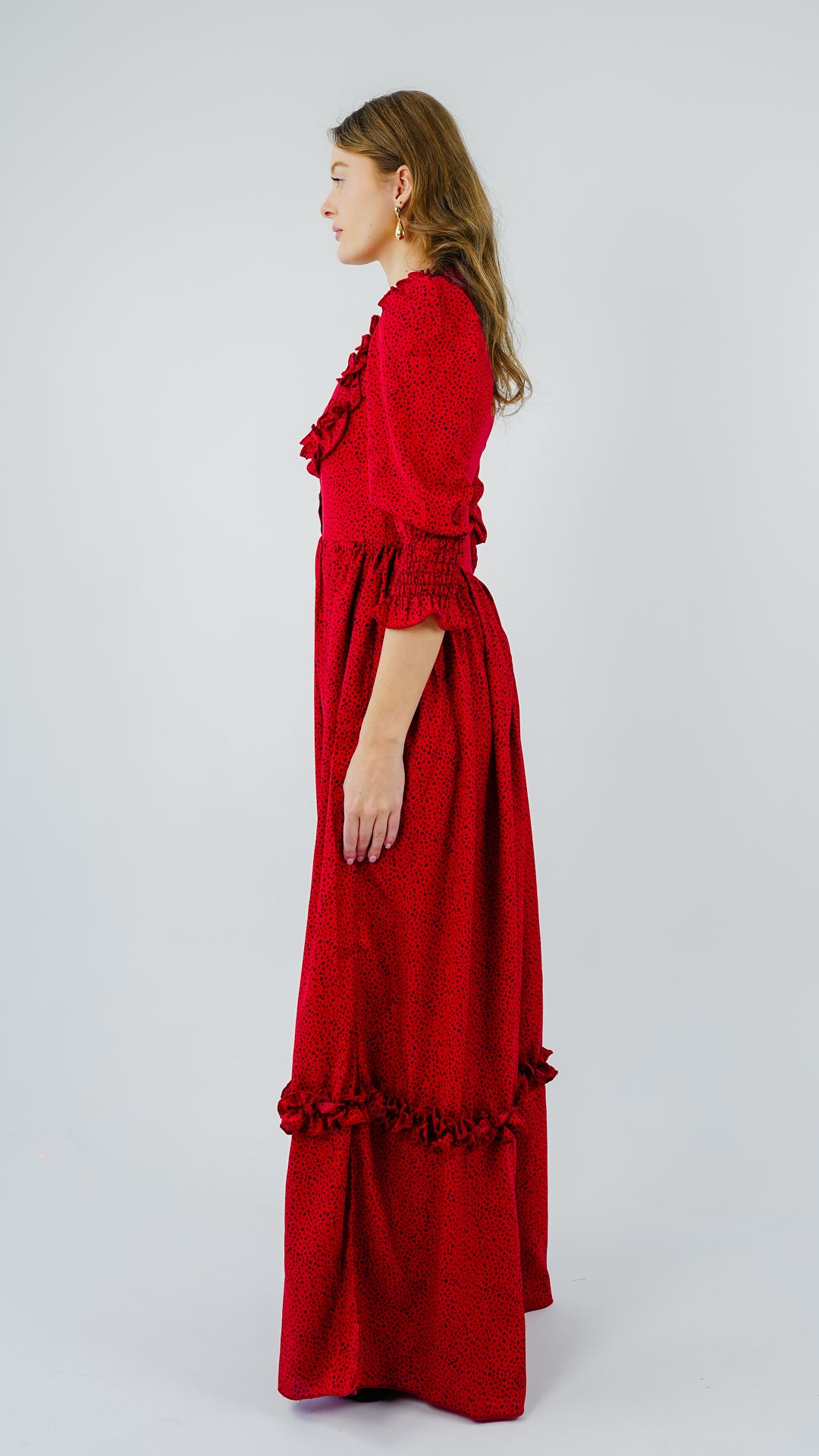 Crimson Grace Printed Gown