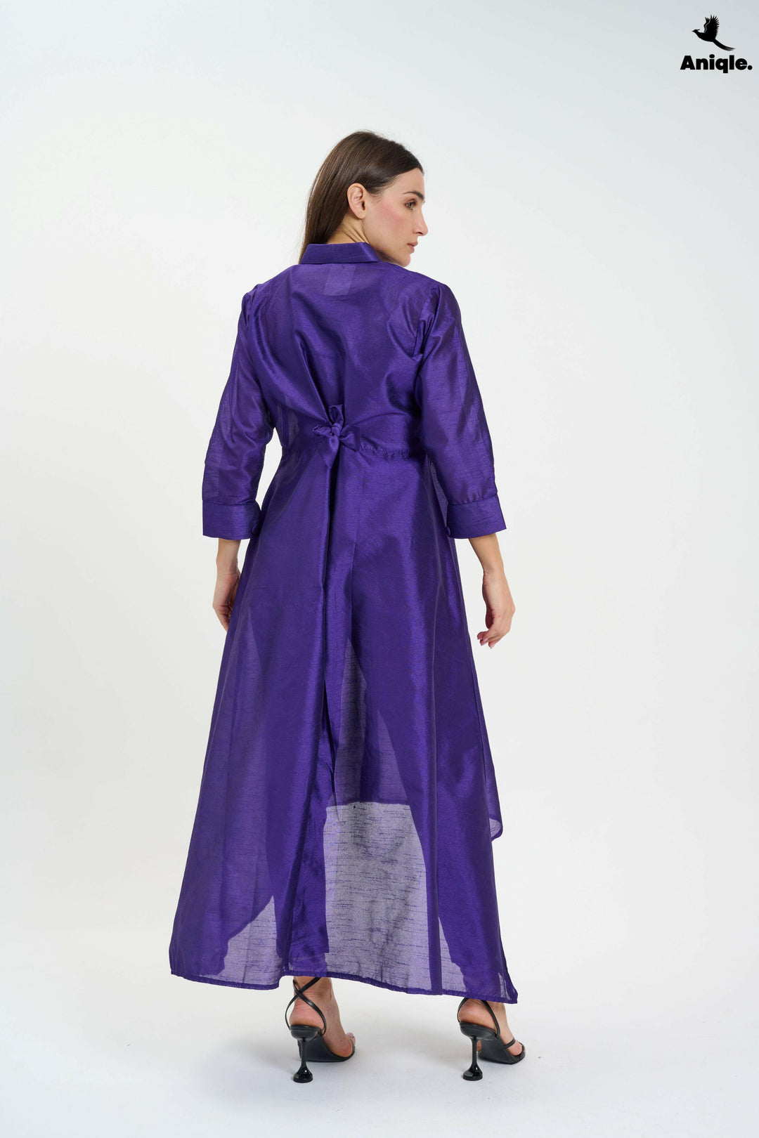 Purple high-low shirt  Dress