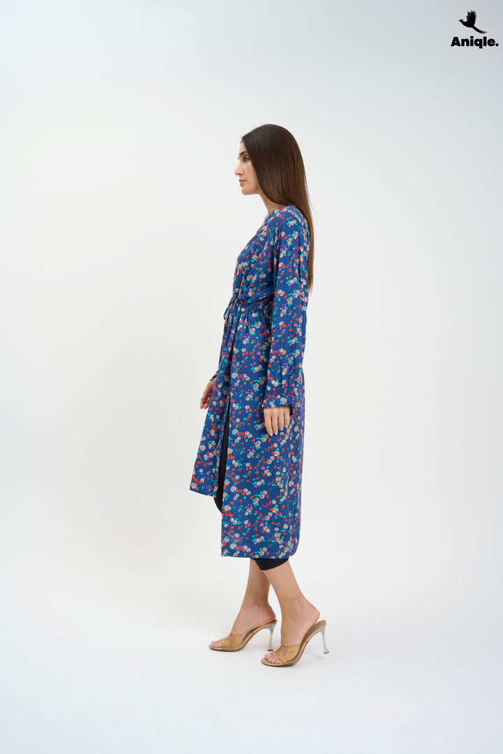 Floral high-low Tunic Shirt