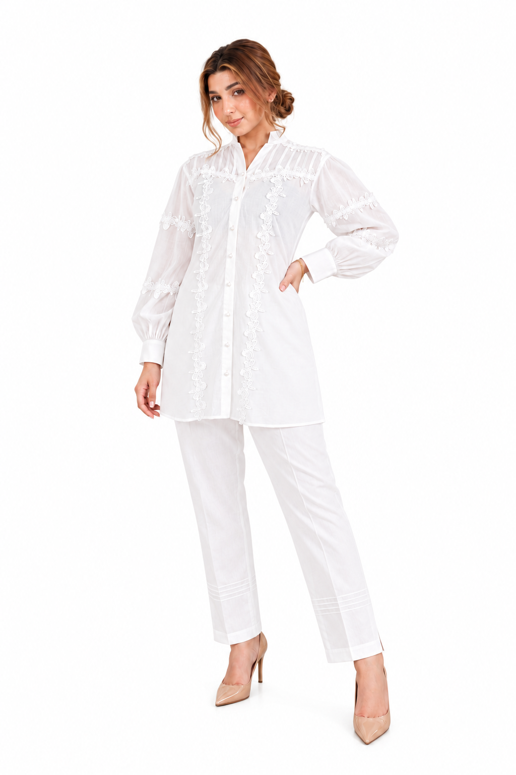 Ivory Poise Co-Ord Set