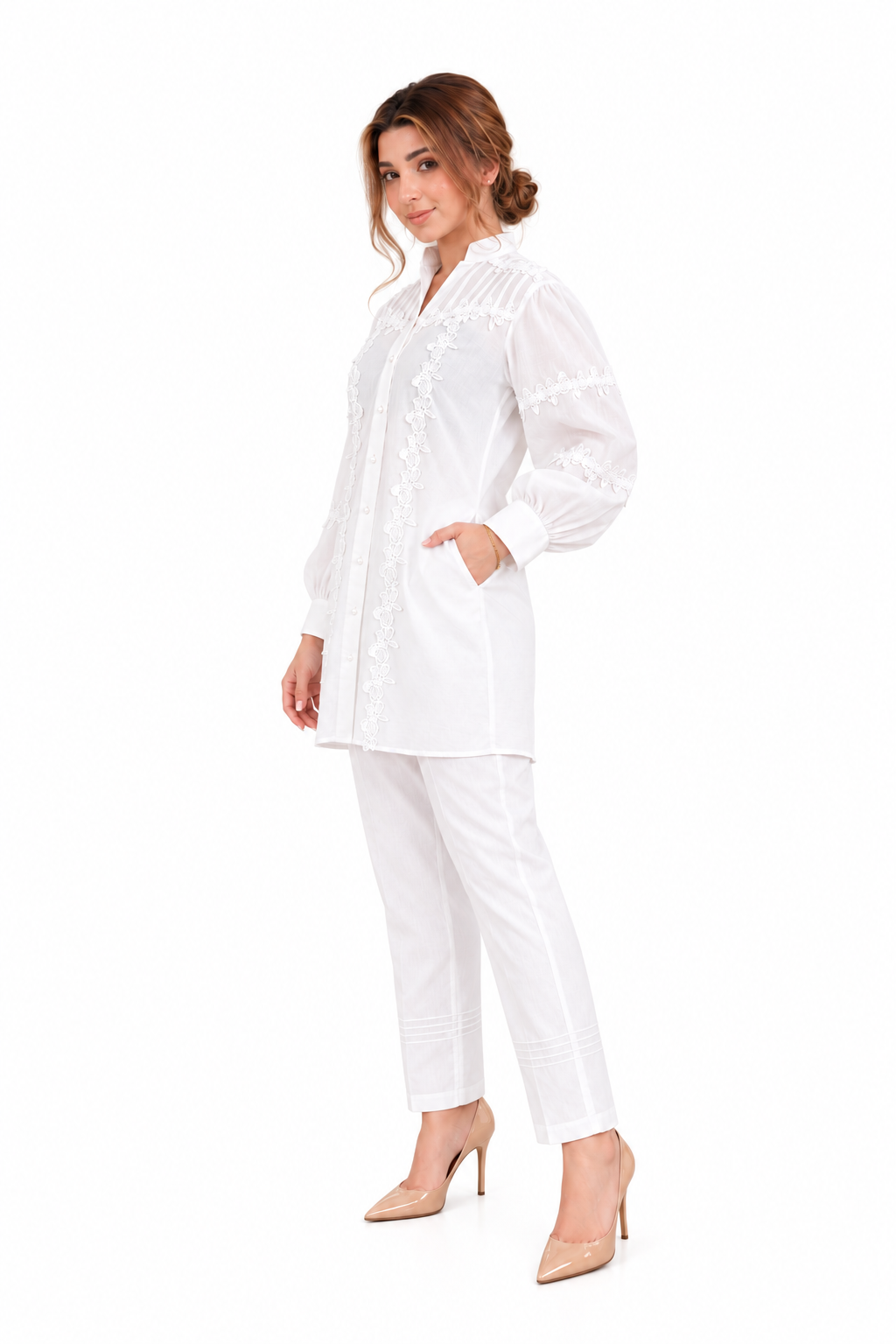 Ivory Poise Co-Ord Set