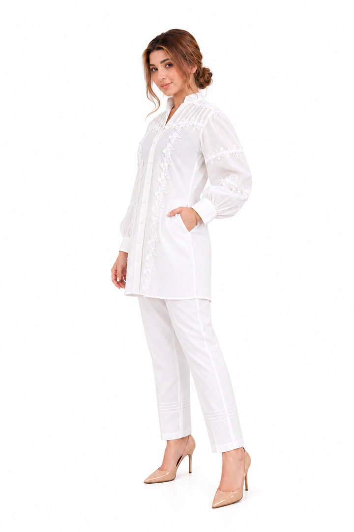 Ivory Poise Co-Ord Set