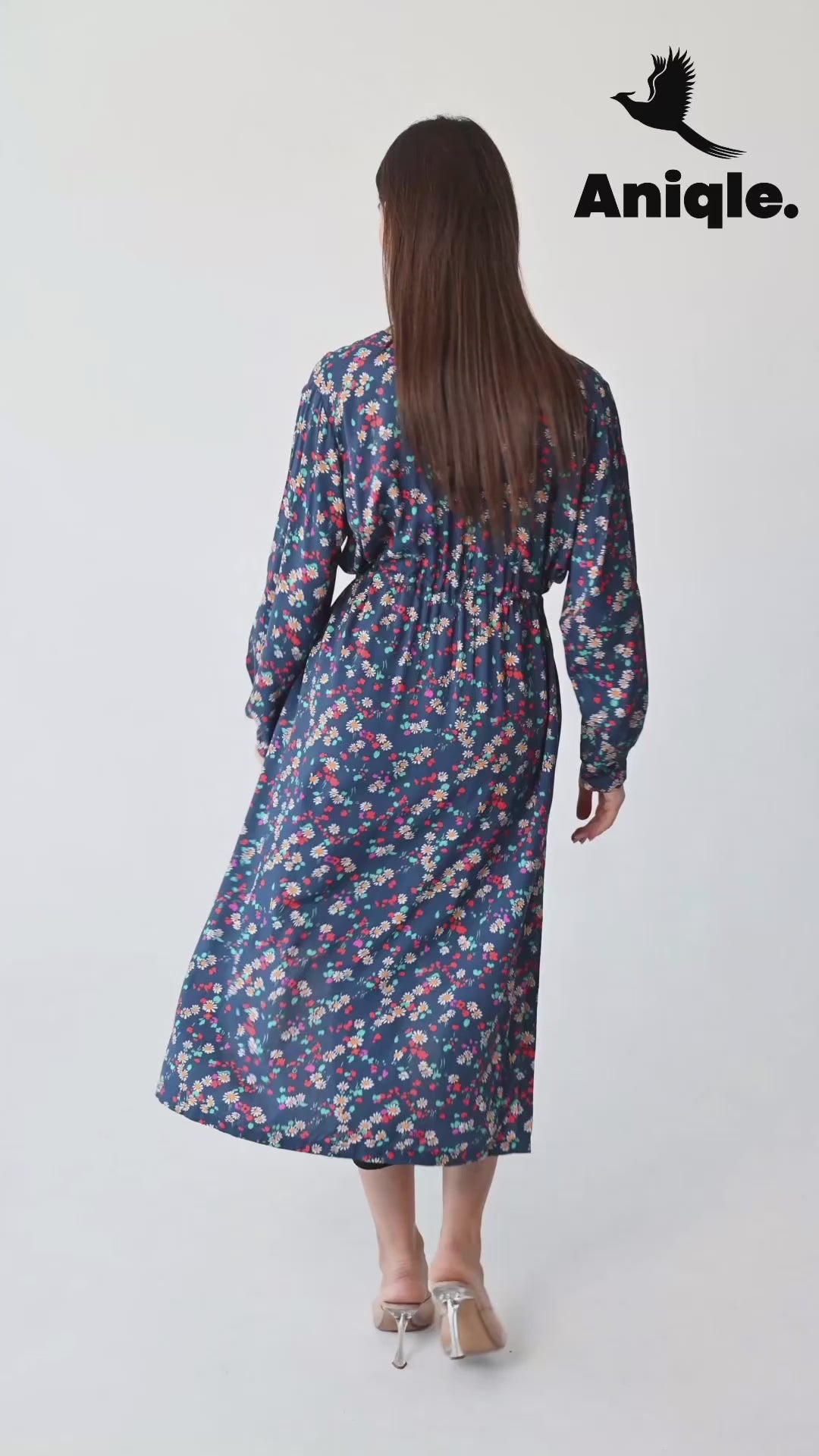 Floral high-low Tunic Shirt